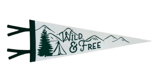 Wild + Free Pennant