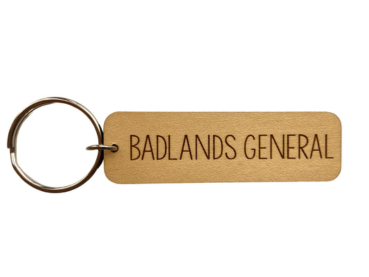 Badlands General Keychain